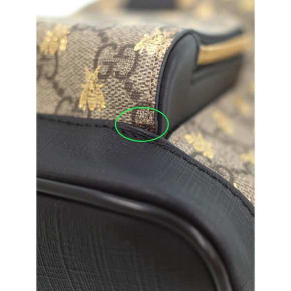 Gucci GG Supreme Bee Rucksack - Picture 6 of 9